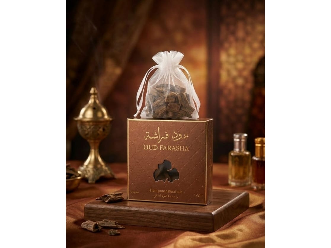 بخور فاخر - عود فراشة - حمزة العطار