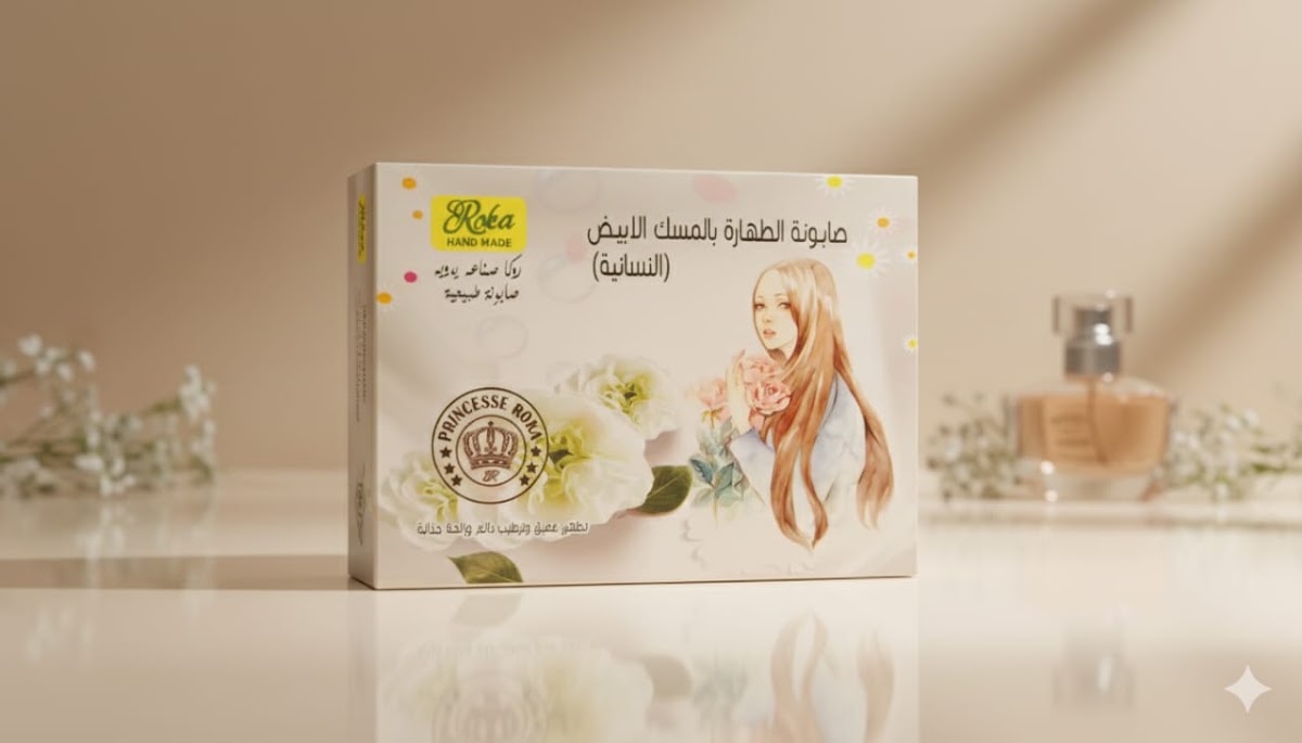 صابونة المسك الأبيض - روكا - حمزة العطار